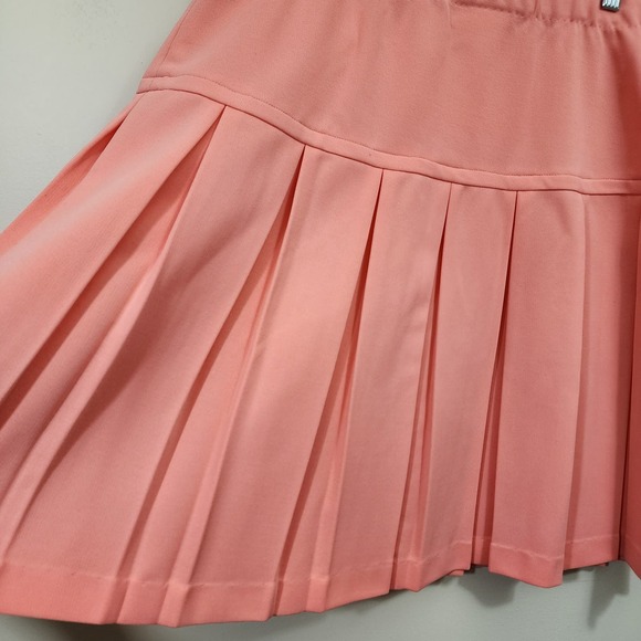 Vintage 70s JCPenney pleated peach colored skirt woman's size medium - Picture 5 of 5